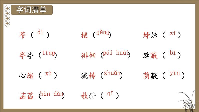 荷叶母亲课件PPT第4页