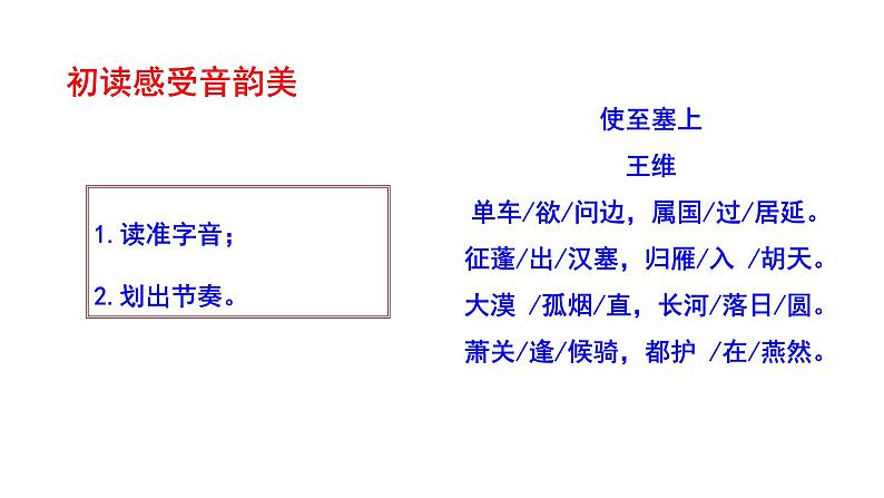 第13课《唐诗五首——使至塞上》课件（共22张PPT）2021—2022学年部编版语文八年级上册第6页