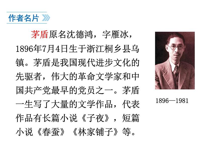 第15课《白杨礼赞》课件（共34张ppt）2021-2022学年部编版语文八年级上册(1)04