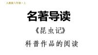 人教部编版八年级上册名著导读 《昆虫记》：科普作品的阅读课前预习课件ppt