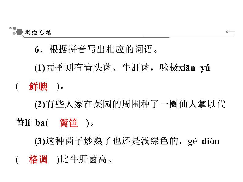 部编版语文八年级上册17 昆明的雨习题课件（共57张幻灯片）08