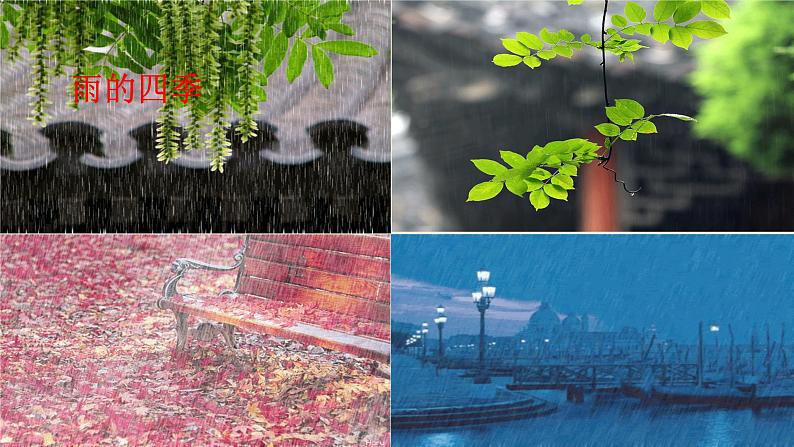 部编版七年级上册语文3《雨的四季》课件PPT03