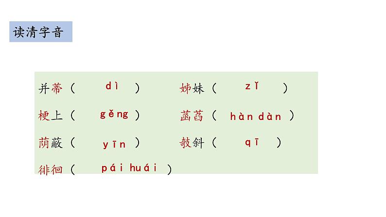 部编版七年级语文上册-第二单元 7.2 荷叶·母亲 （课件）08