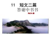第11课《答谢中书书》课件  2021-2022学年部编版语文八年级上册第三单元