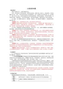 2021年全国各地中考语文试题分类汇编：口语交际专项复习解析版