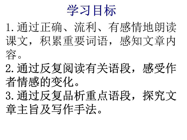 2021-2022学年部编版语文七年级上册 第7课《散文诗二首-荷叶母亲》课件（共24页）第4页