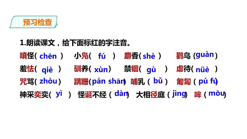 部编版七年级上册语文--第17课《动物笑谈》课件+ 素材08