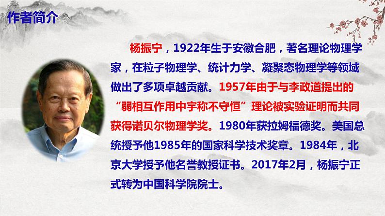 部编版语文七年级下册第1课《邓稼先》课件+教学设计+同步练习06