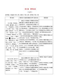 中考语文复习精练课内文言文阅读第9篇曹刿论战