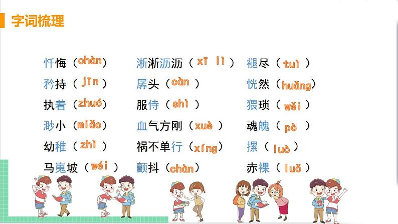 2021年语文人教部编版 七年级下册第五单元19 一棵小桃树 课件第7页