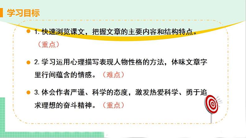 2021年语文人教部编版 七年级下册第六单元 23 太空一日 课件04