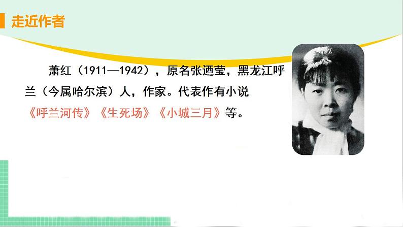 2021年语文人教部编版 七年级下册第一单元3 回忆鲁迅先生（节选） 课件第5页