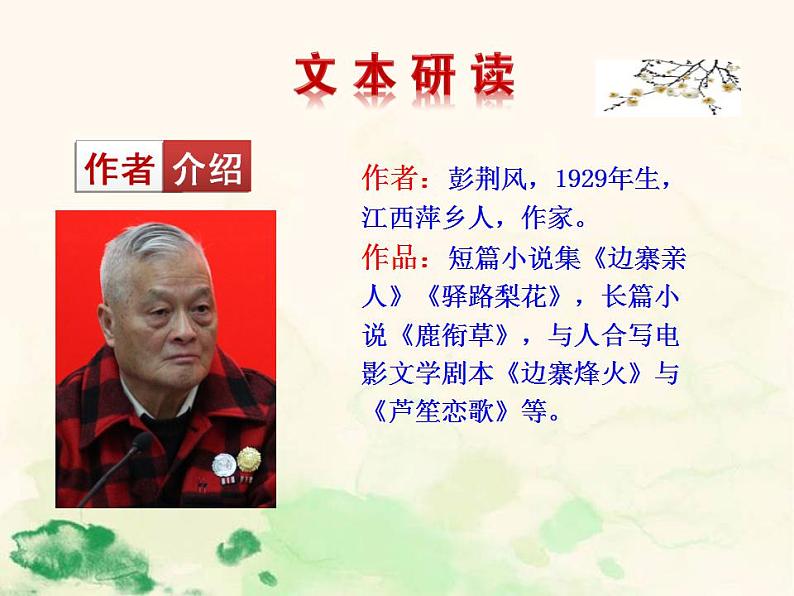 七年级语文下册 4.14 驿路梨花 课件（人教部编版）第8页