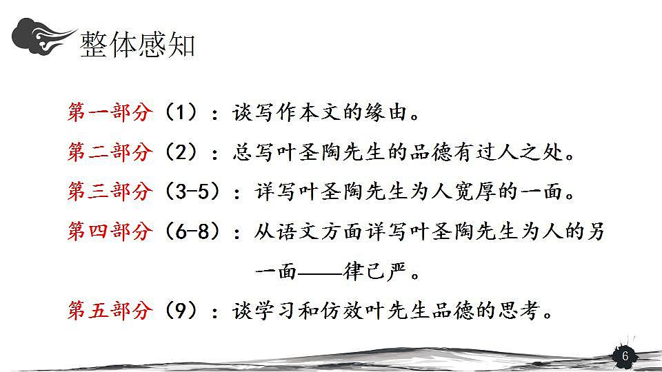 七年级下册第四单元《叶圣陶先生二三事》精品课件3（人教部编版）第6页
