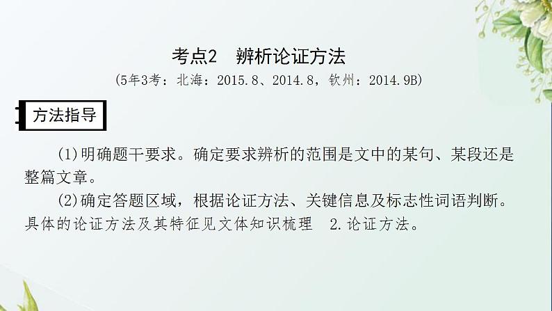 中考语文第四部分现代文阅读专题复习三议论文阅读课件第3页