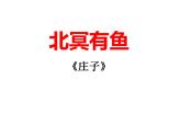 第21课《庄子二则——北冥有鱼》课件（共24张PPT）2020—2021学年部编版语文八年级下册
