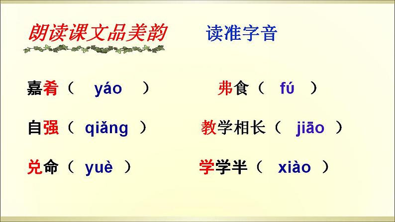 第22课《礼记二则——虽有嘉肴》课件  2020—2021学年部编版语文八年级下册第4页