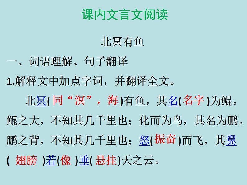 第21课《庄子》二则  课件（25 张ppt)  2020-2021学年 八年级下学期 语文02