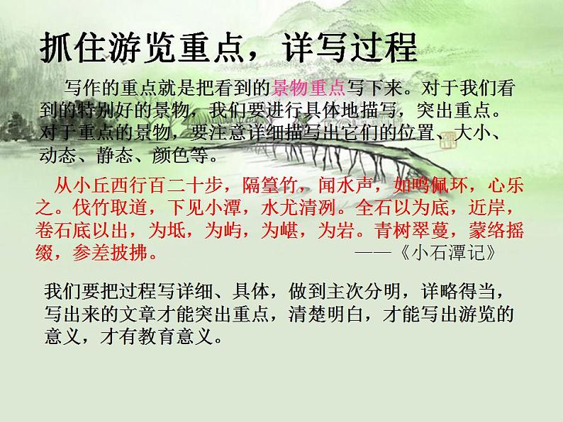 八年级下册 第五单元《写作 学写游记》课件（人教部编版）04
