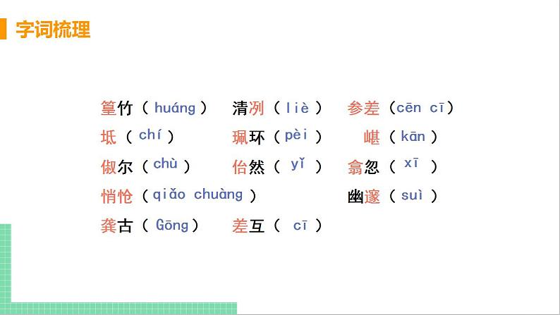 2021年语文人教部编版 八年级下册第三单元10 小石潭记 课件第7页