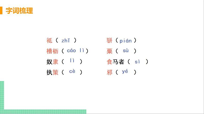 2021年语文人教部编版 八年级下册第六单元 23 马说 课件第7页