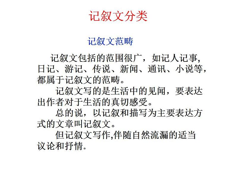中考初中记叙文写作指导课件PPT第3页