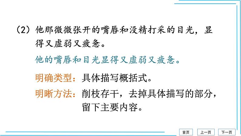 4单元写作 学习缩写（部编版九年级上册语文）课件PPT07