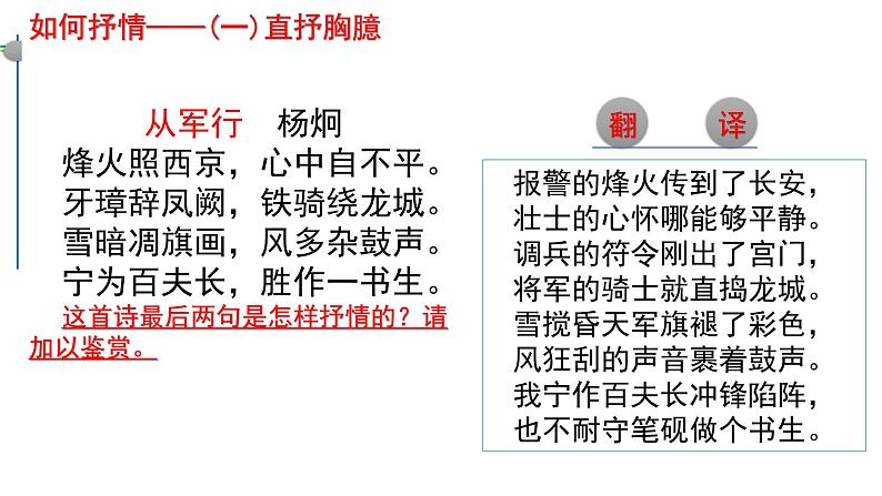 中考语文复习《古代诗歌鉴赏之表达技巧》课件第二课时07