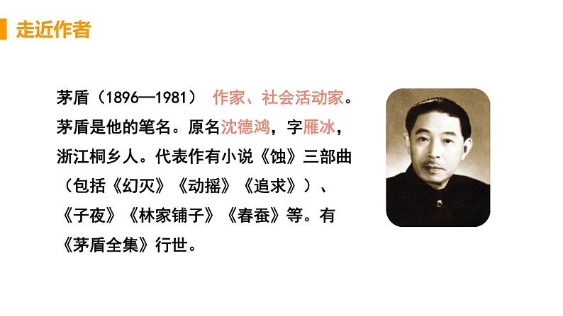 部编版语文八年级上册教学课件白杨礼赞05