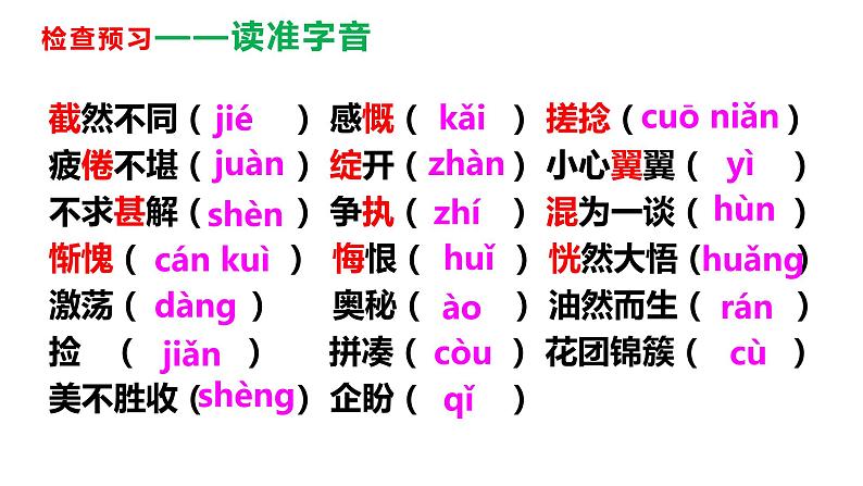 部编版七年级上册语文--10 再塑生命的人 课件第5页