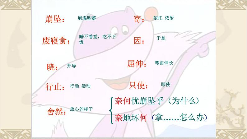 人教部编版语文七年级上册第六单元 22课《寓言四则》之《杞人忧天》课件（24张ppt）08