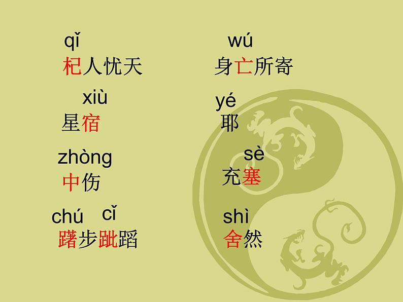 人教部编版语文七年级上册第六单元22《寓言四则 》之《 杞人忧天》课件（20张ppt）第4页