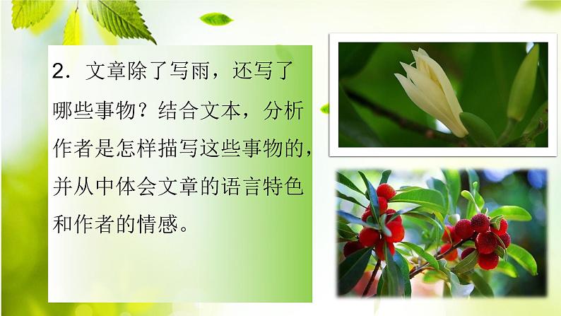 第17课《昆明的雨》课件（共16张PPT） 2021—2022学年部编版语文八年级上册05