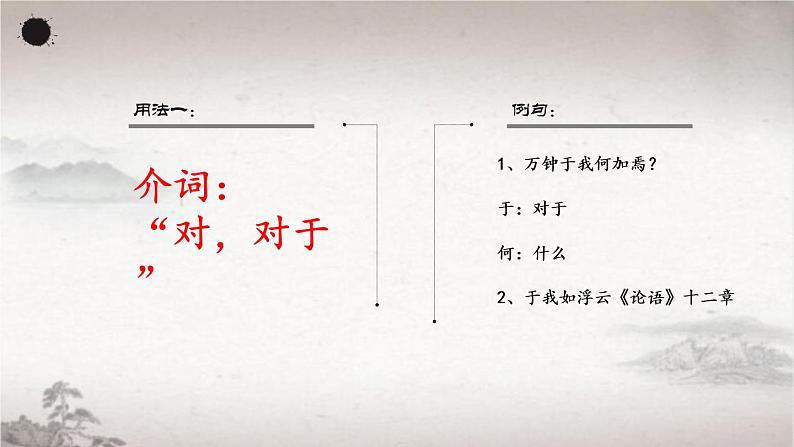 初中语文部编版中考专题复习——虚词“于”用法总结课件PPT第4页