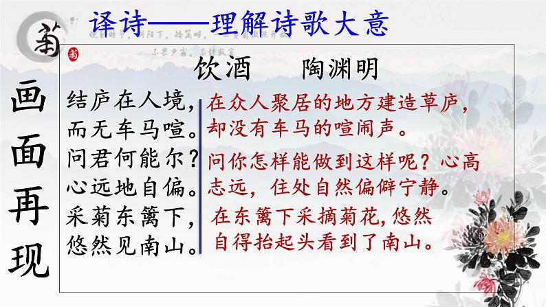 初中语文部编版《饮酒》课件PPT第6页