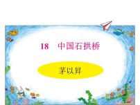 人教部编版八年级上册18 中国石拱桥课前预习课件ppt