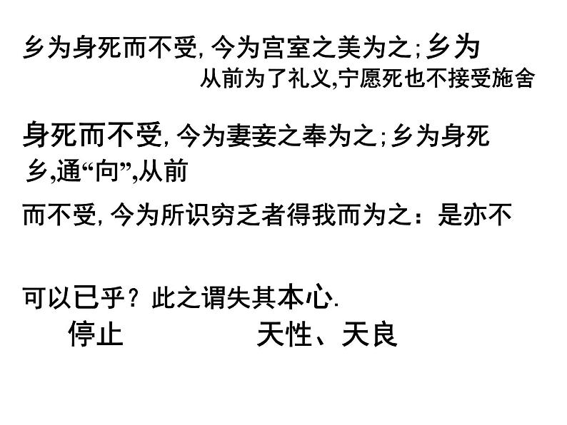人教版语文九年级下册 鱼我所欲也课件PPT第6页