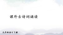 2020-2021学年课外古诗词诵读课文配套课件ppt