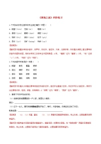 初中语文人教部编版九年级上册17* 孤独之旅习题