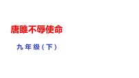 人教部编版九年级下册10* 唐雎不辱使命集体备课课件ppt