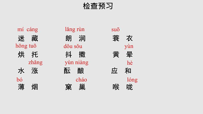 2021-2022学年 初中语文 人教部编版（五四）（2018）七年级上册 01 春 课件07