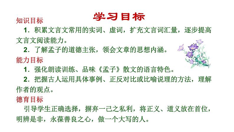9鱼我所欲也(部编版九年级语文下册)课件PPT02