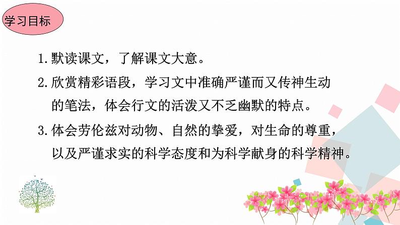 人教版语文七年级上册  17动物笑谈【教学课件+教案+学案+素材】03