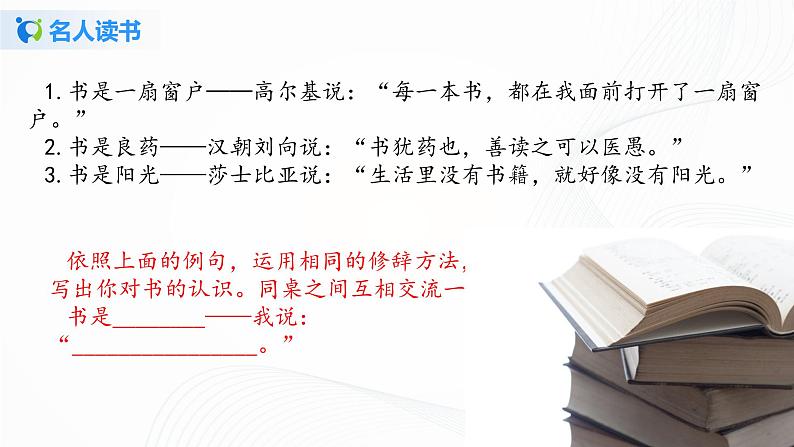 2021（五四制）部编人教版《少年正是读书时》PPT课件+教案+练习题（带答案）05