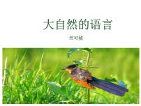 初中语文人教部编版八年级下册5 大自然的语言图文ppt课件