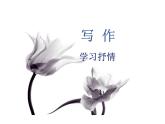 2021-2022学年度部编版七年级语文下册课件 写作   学习抒情