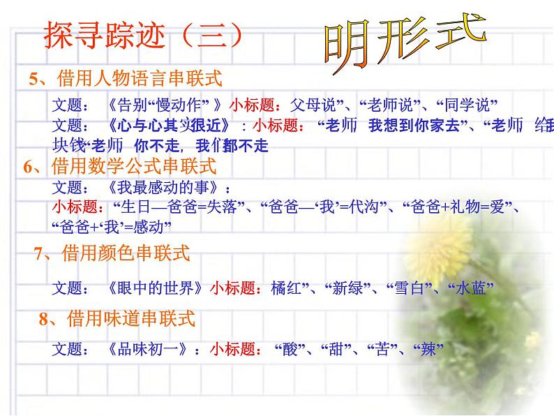 10、七作文训练标题课件PPT第6页