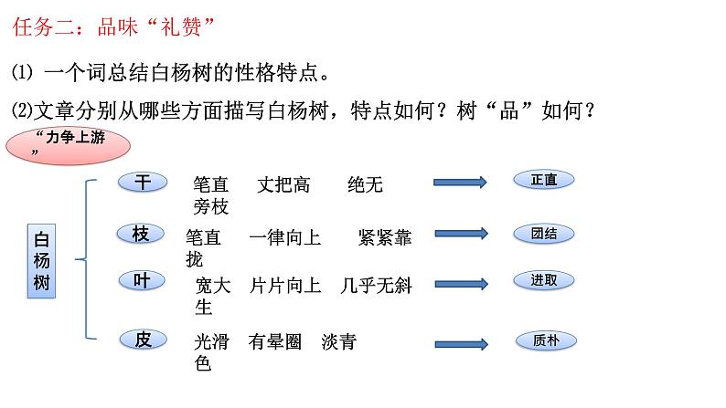 部编版八年级语文上册--15.白杨礼赞(公开课）课件PPT第5页