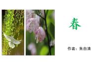 初中语文人教部编版七年级上册1 春教学演示ppt课件