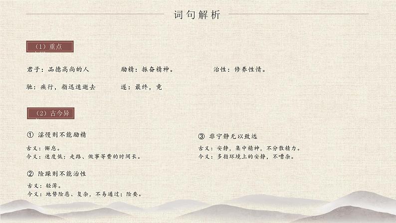 部编版七年级语文上册课件15 诫子书 课件（共17张PPT）第7页